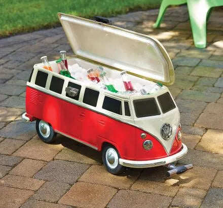 Volkswagen Hippie gördülő busz hűtő