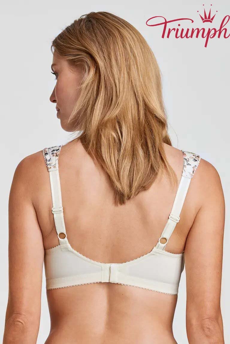 Triumph® 3 peças.💖Sutiã com renda floral bordada