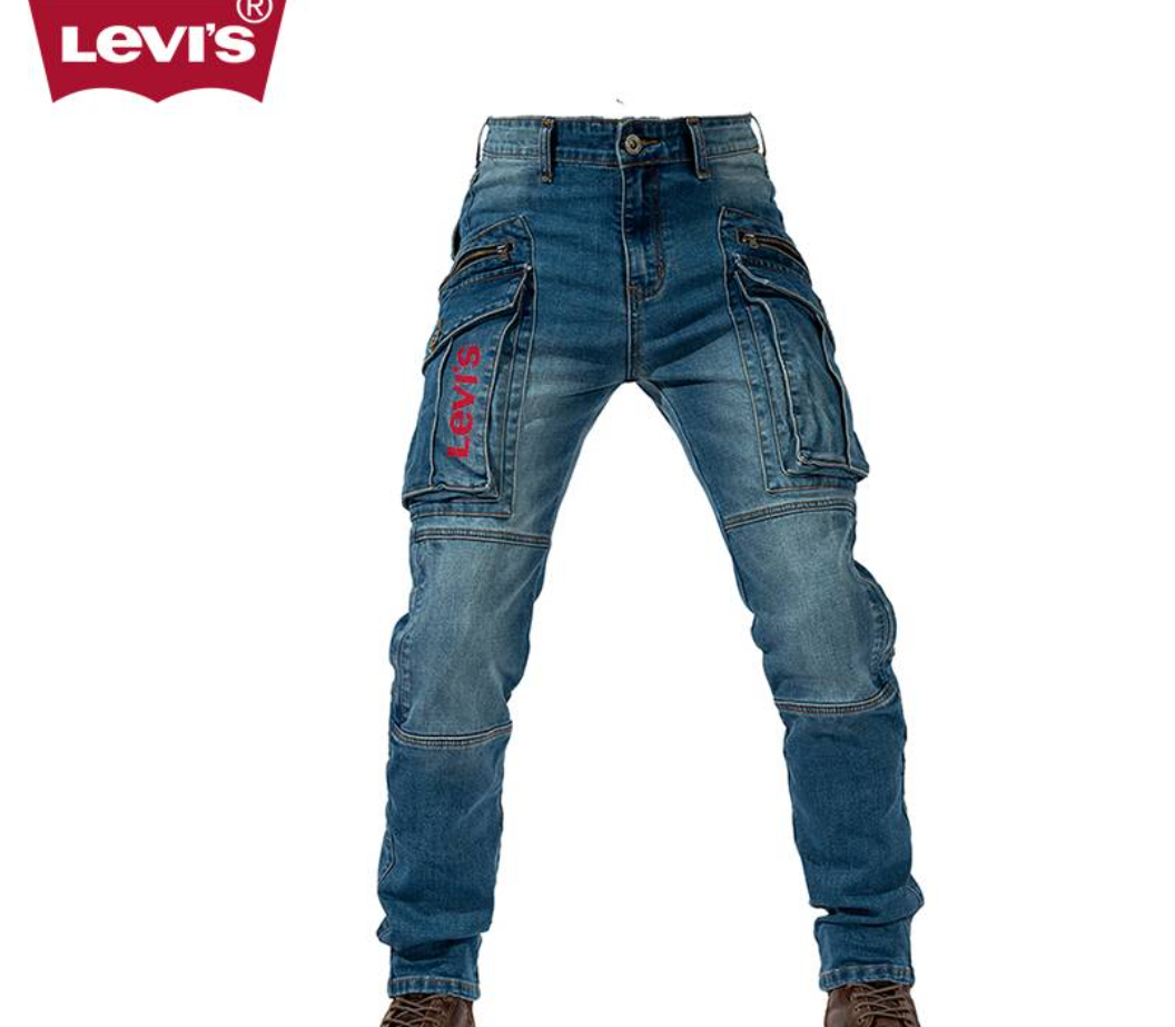 【Levi's】Jeans confortáveis ​​e respiráveis