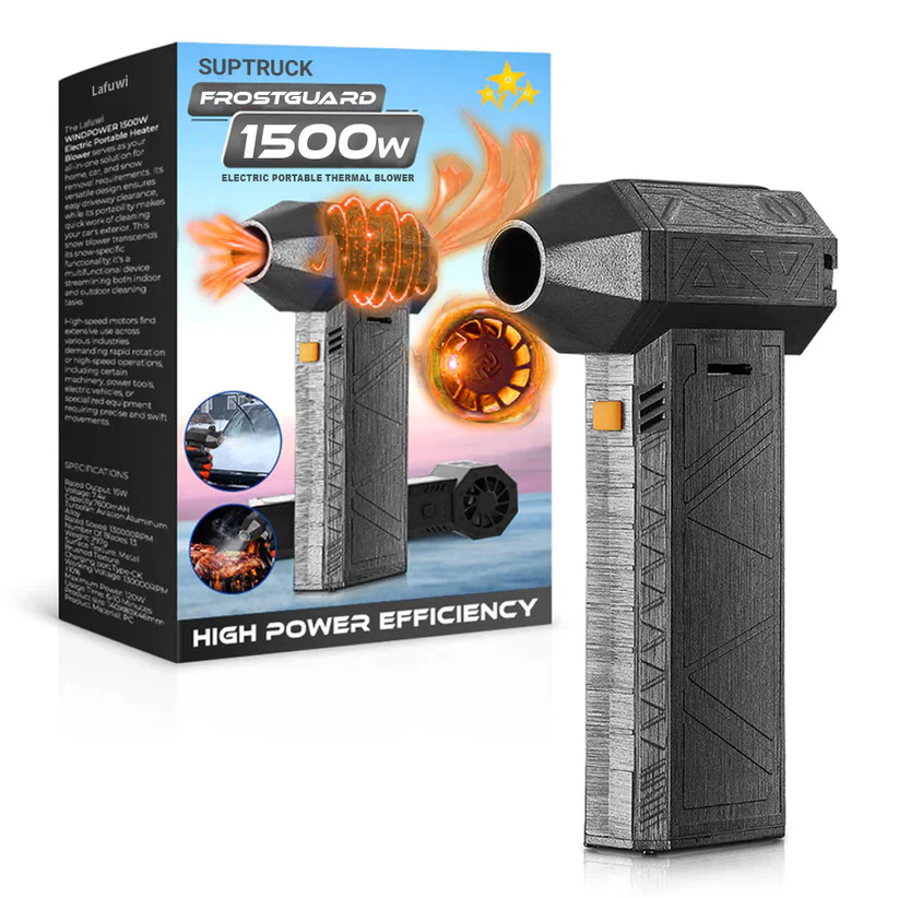 🎉 2025 Pré-venda 49% ️🔥 SUPTRUCK™ FROSTGUARD 1500W Soprador térmico