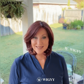 Perucas Wigyy Red Auburn Straight Bob