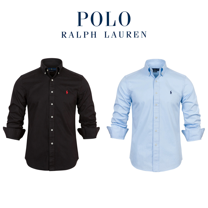 Camisas masculinas Ralph Lauren®, pacote com 2 unidades