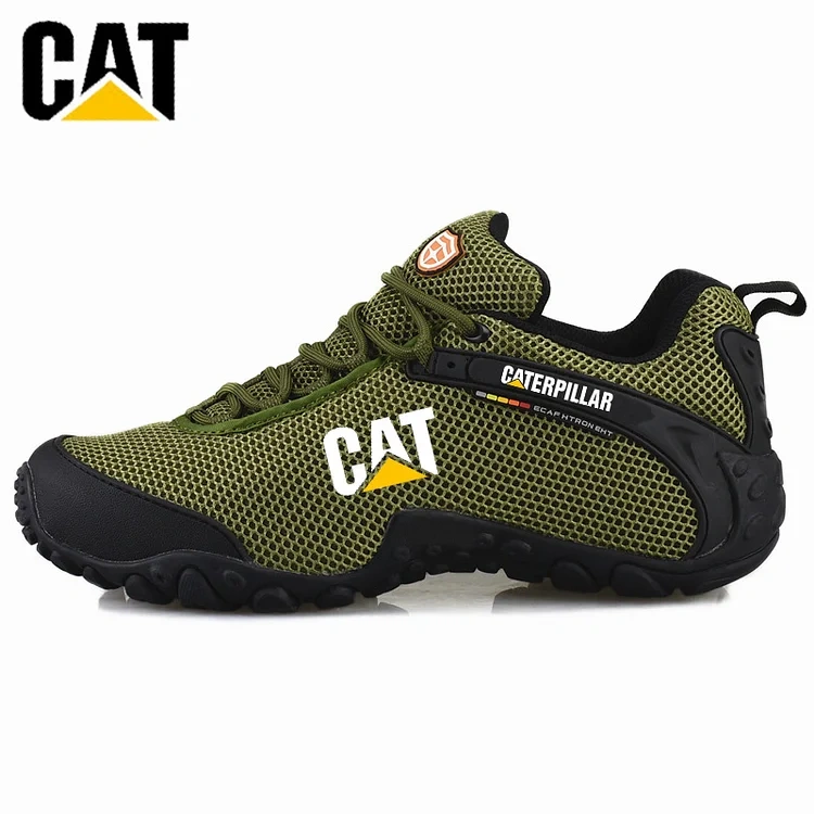 Novas botas de trabalho masculinas CAT®2025 feitas de aço resistente a rachaduras e perfurações