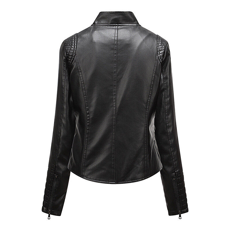 [ZARA] Jaqueta de couro feminina (disponível na primavera, outono e verão)