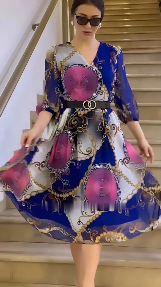 👗Seda gelada, vestidos frescos e respiráveis, modernos e elegantes