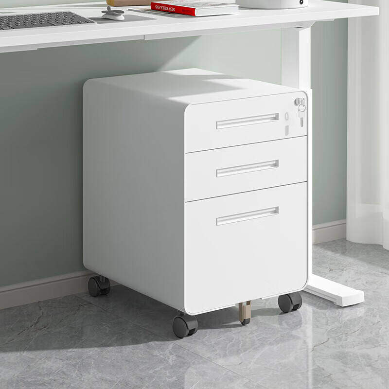 Factory Direct 390*500*600mm Removable Three Drawers with Silent Wheels with Lock Movable Cabinet for Work