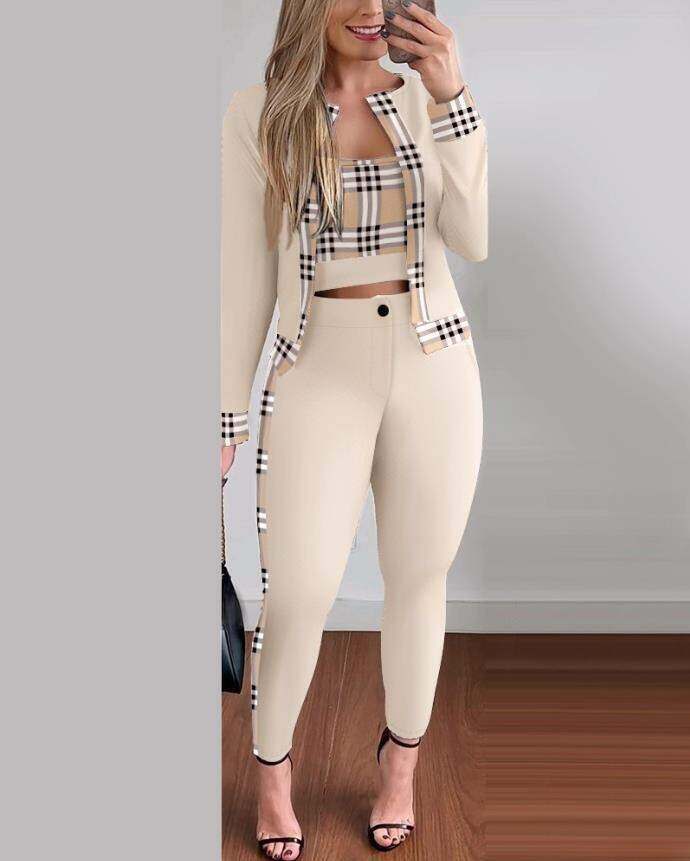 Grande venda de coletes, cardigãs e leggings femininos da moda de rua