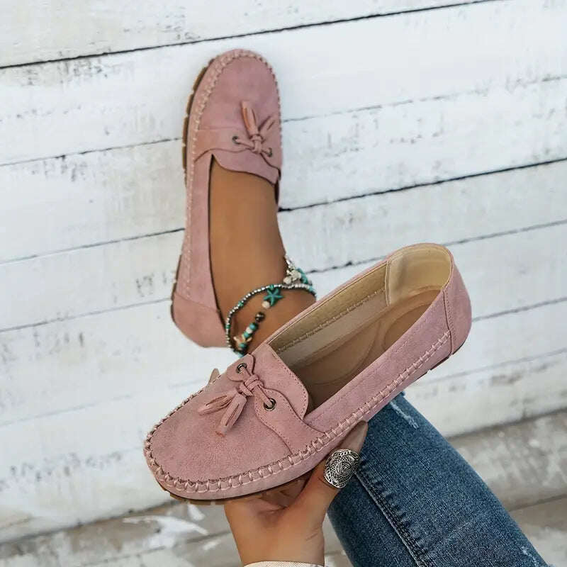 🔥 Oferta diária de 50% de desconto - Mocassins macios e confortáveis ​​em estilo feminino