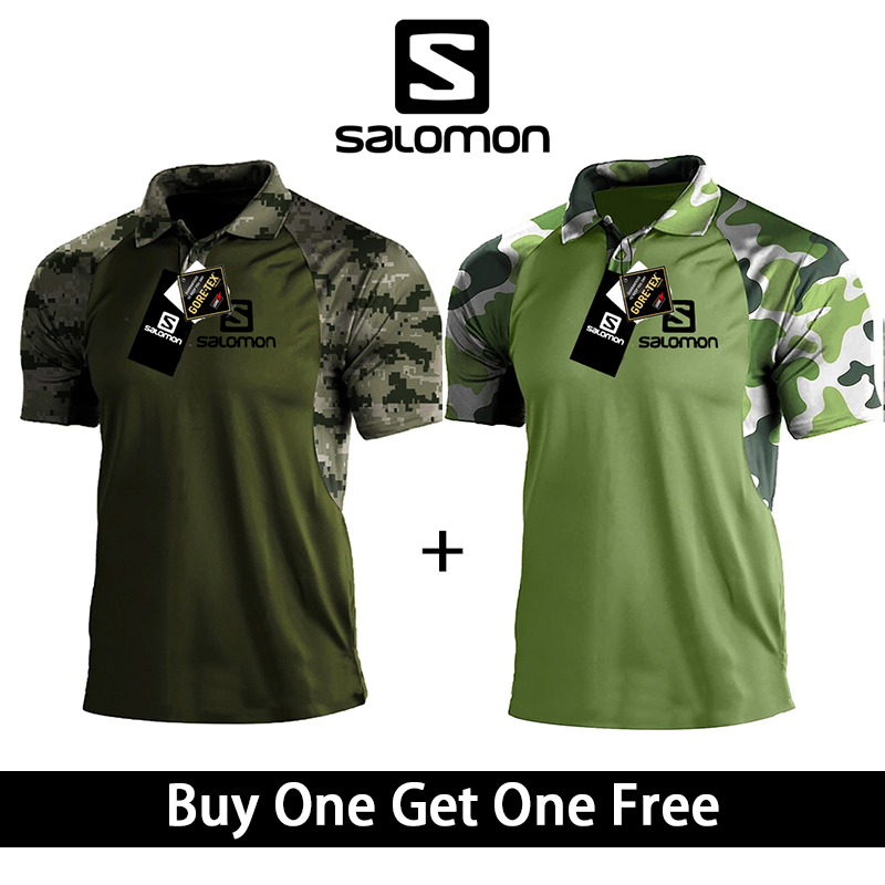 Męskie koszulki polo Salomon, 2 szt