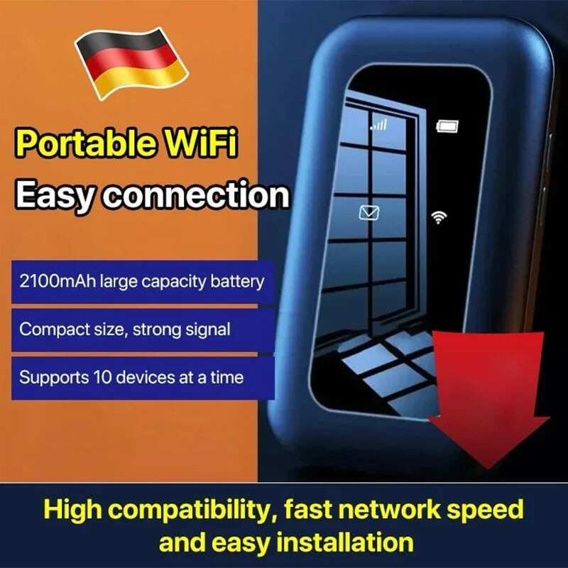 Bezprzewodowe przenośne WiFi