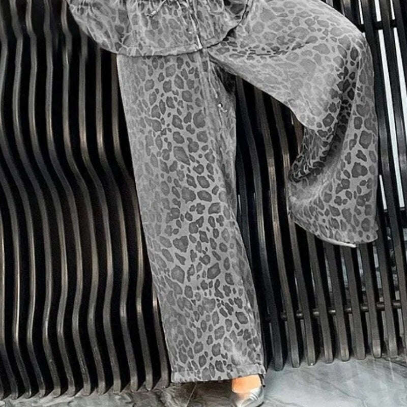 🍁Conjunto casual de duas peças para mulher com lapela e manga comprida