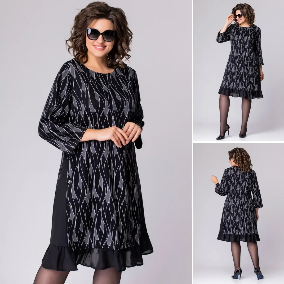 【S-5XL】 Vestido 2024 confortável e sofisticado