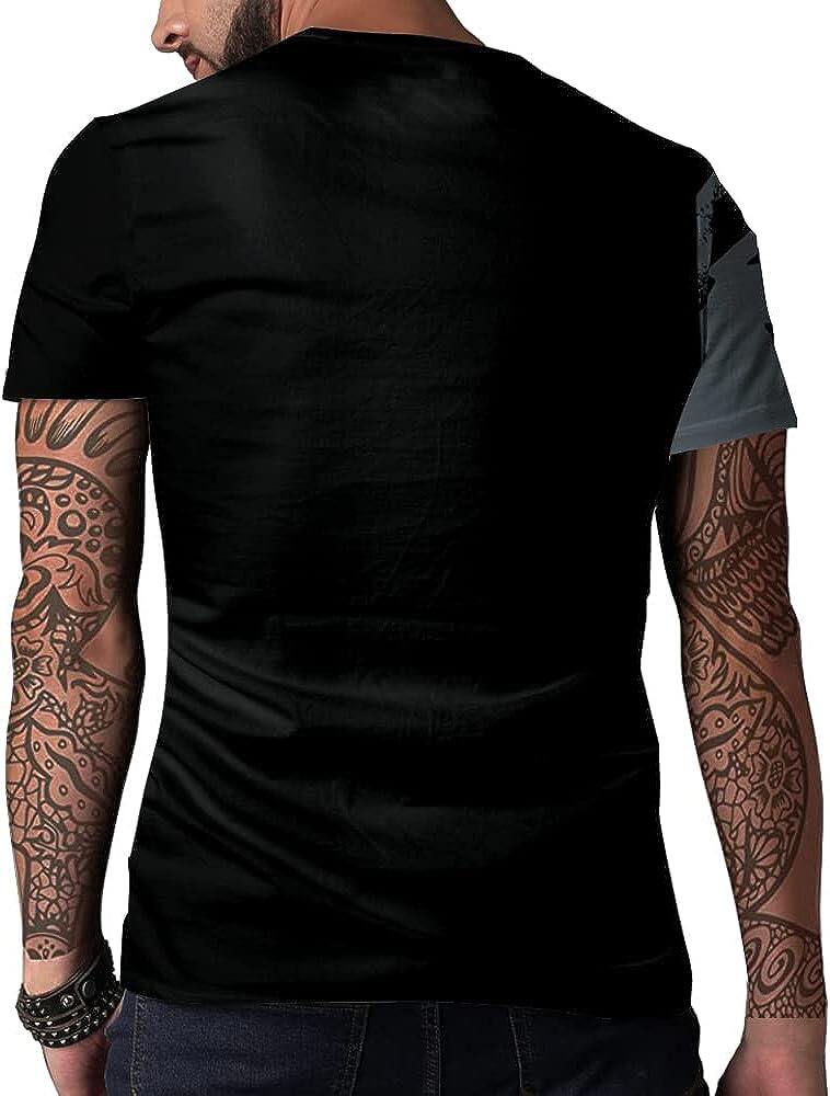 Men's 3D Print Skull T-Shirt 3D Creative Print Short Sleeve T-Shirt Casual Round Neck Novelty Street Fashion Tees Shirt