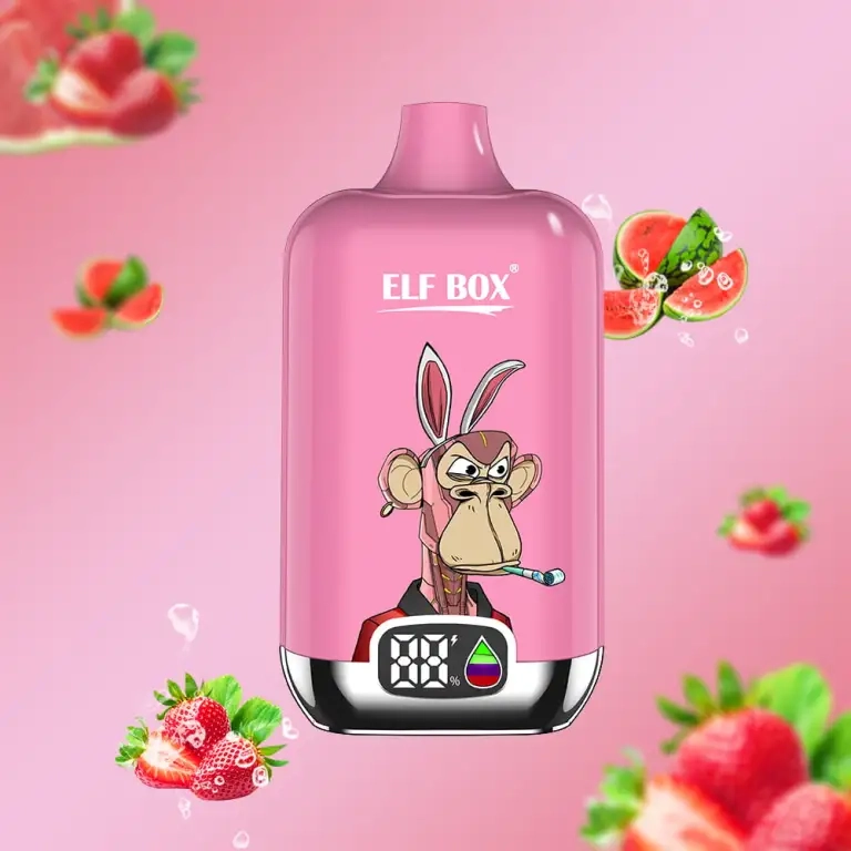 ELF BOX Digital 12000 Puffs Disposable Vape Strawberry Watermelon
