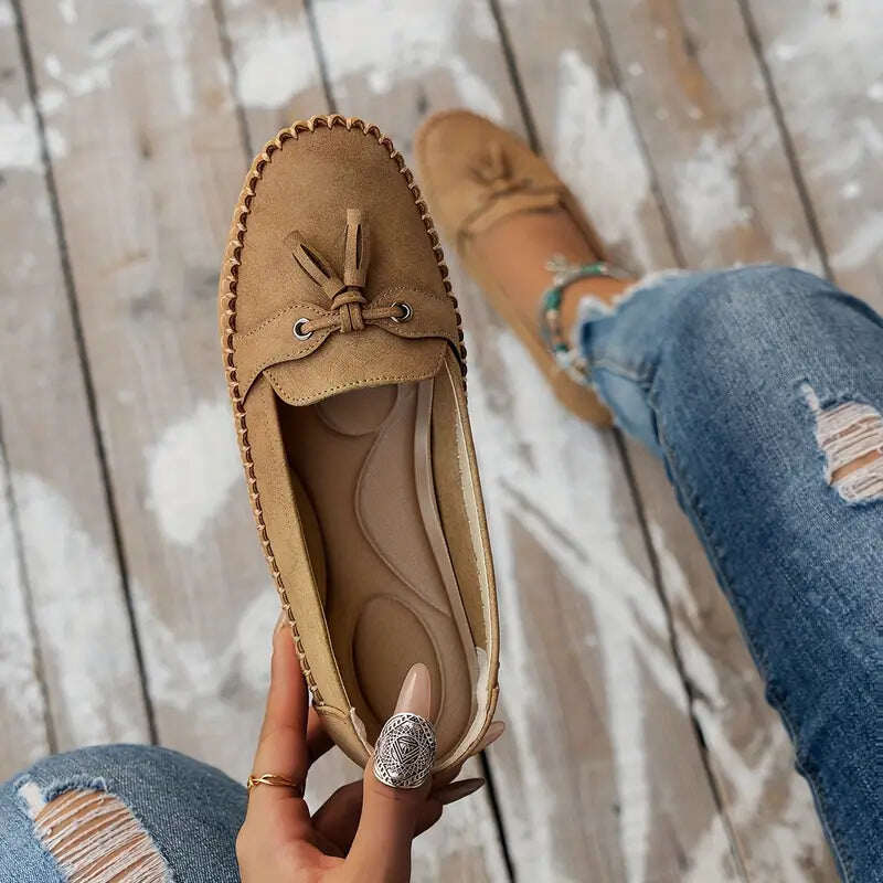 🔥 Oferta diária de 50% de desconto - Mocassins macios e confortáveis ​​em estilo feminino