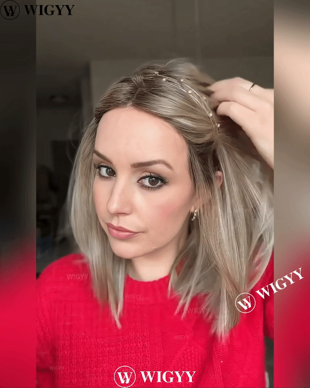 Wigyy Linda peruca loira reta