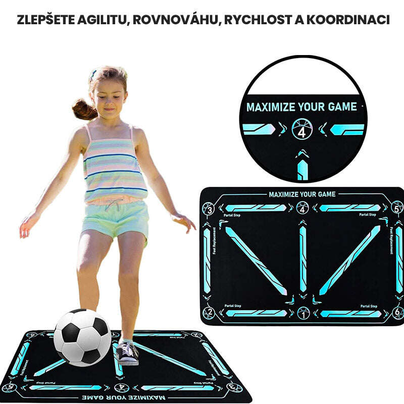 🔥⚽ 【Csúszásmentes, hangszigetelt】Futball edzőszőnyeg