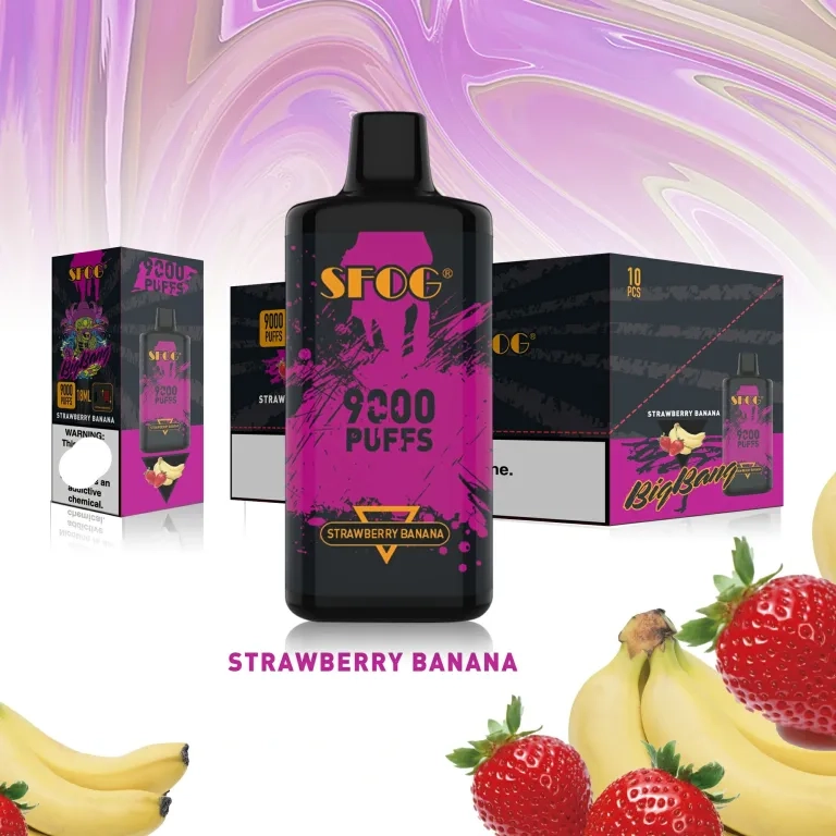 Sfog World 9000 Puffs Refillable Bulk Purchase Disposable Vape