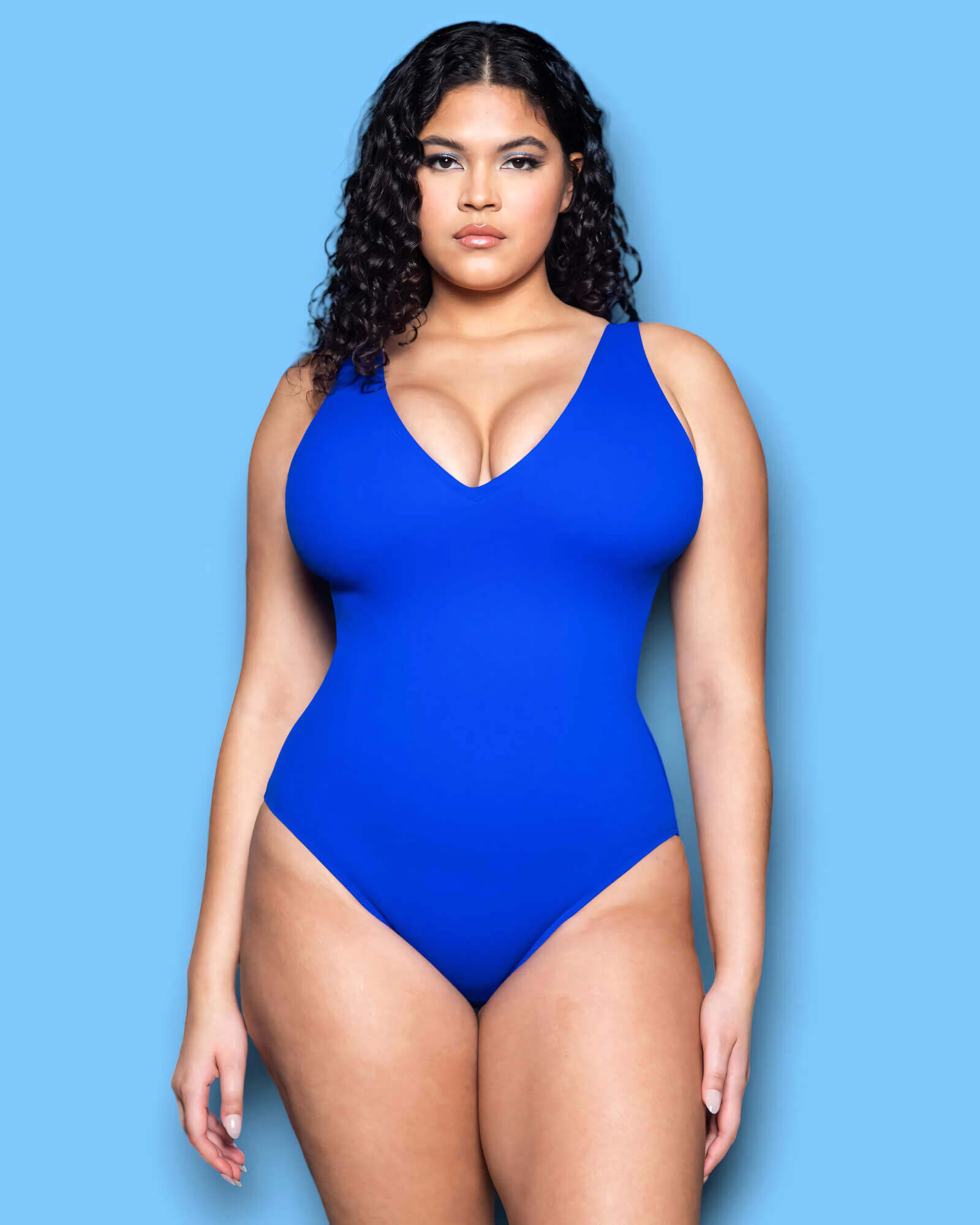Marjorie swimsuit with integrated corset