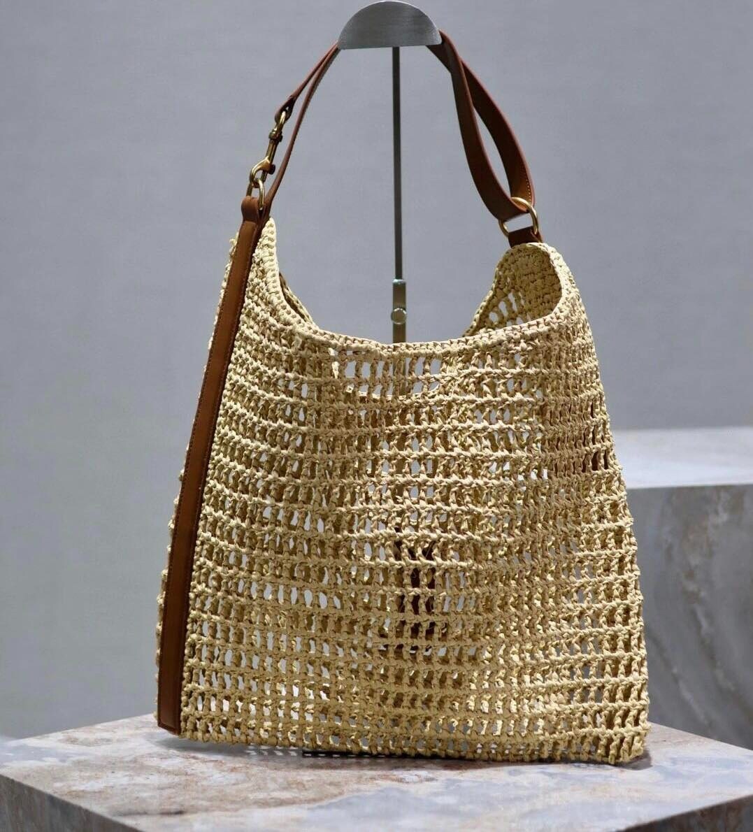 Bolsa YSL SAINT LAURENT Raffia Oxalis (Multicolorida)