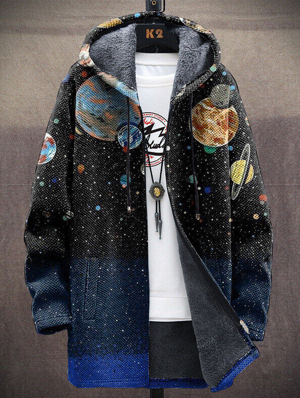 Anna – Jaqueta com estampa artística