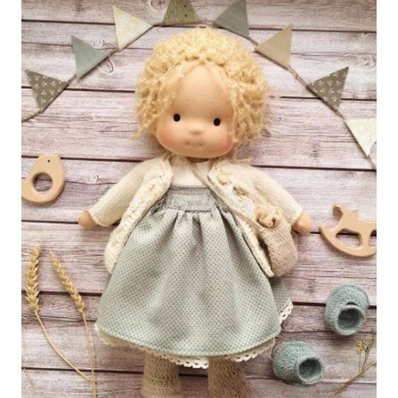 🎁🎁O melhor presente para crianças - Boneca Waldorf feita à mão👧