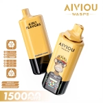 waspe aiviou 150000 puffs Red Bull Ice + Raspberry-Pomegranate + Sour Mango-Strawberry