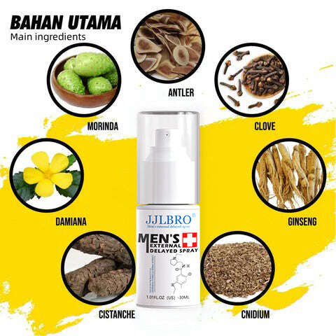 💖JJLBRO® Spray mais forte e retardado de longa duração masculino