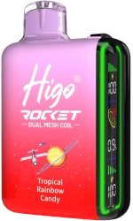 HIGO Rocket 20,000-puff refillable disposable vapes
