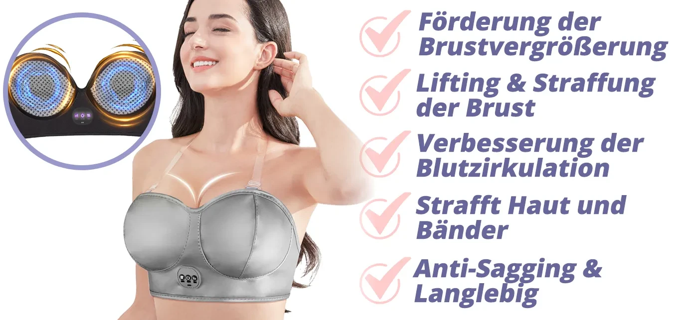 GFOUK™️ Massageador elétrico de busto BlossomUp
