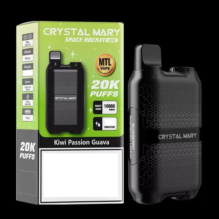 CRYSTAL MARY SpaceRocket 25ml Disposable Vape Blueberry raspberry lemon