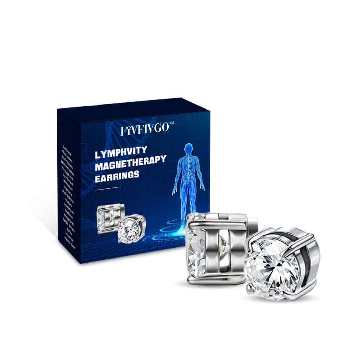 Brincos de magnoterapia Fivfivgo™ Linfatividade
