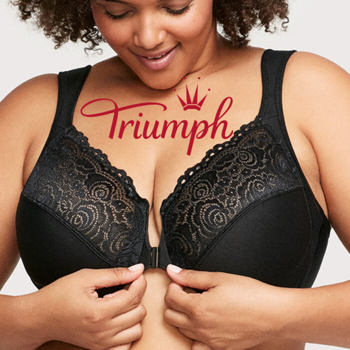 Triumph® - 💖50% de desconto✨ Sutiã frontal com botão grande bordado à mão novo estilo 2024 [65A-120H]