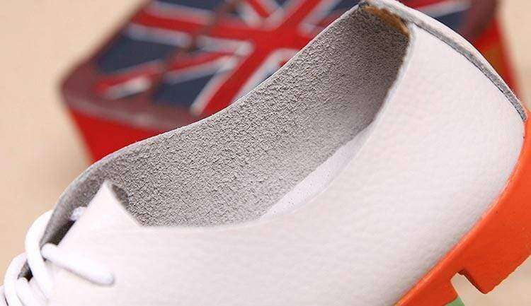 Sapatos Femininos De Couro Respirável