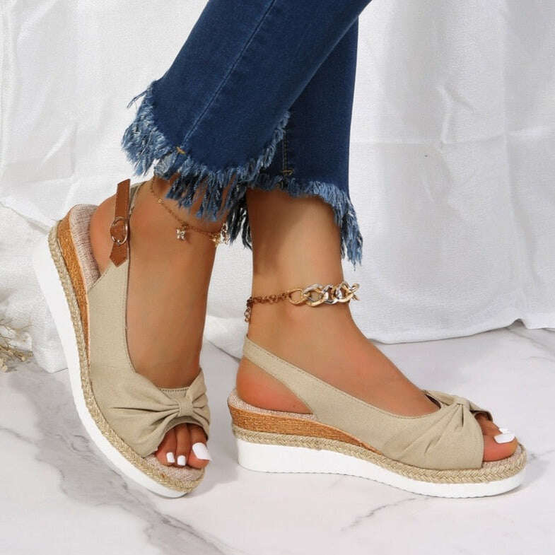 2023 novas sandálias corretivas da moda feminina de verão
