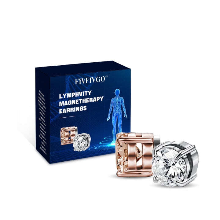 Brincos de magnoterapia Fivfivgo™ Linfatividade