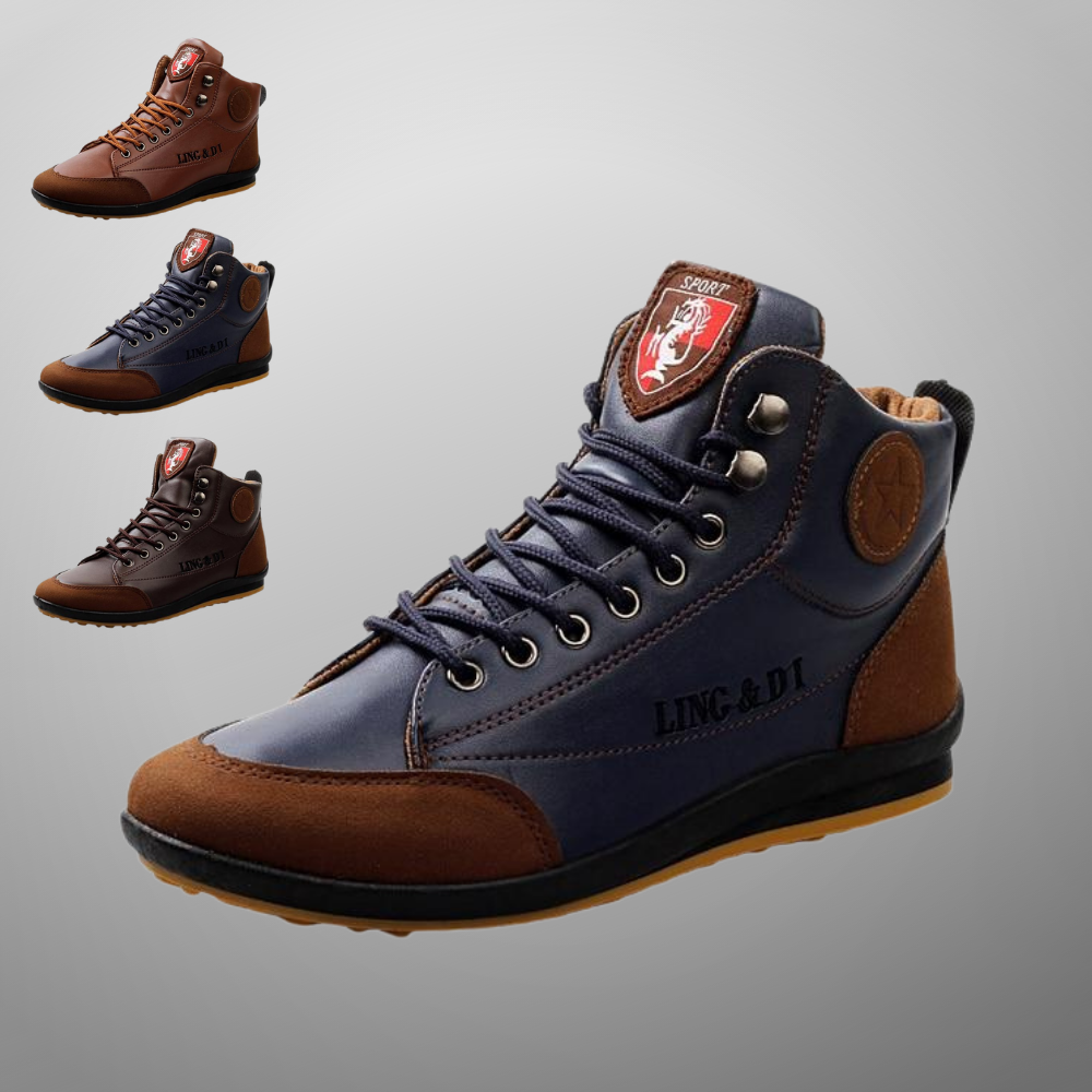 Bota de couro original Boston