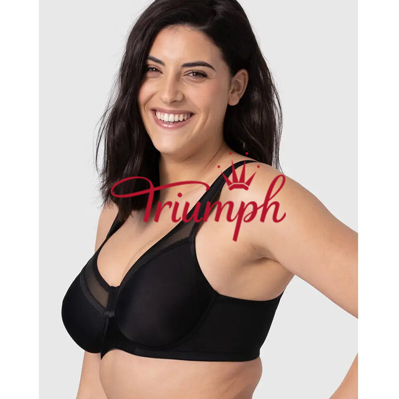 Triumph - Zestaw 3 szt. 💝 Duży biustonosz z dodatkowym wsparciem i bez fiszbin✨✨