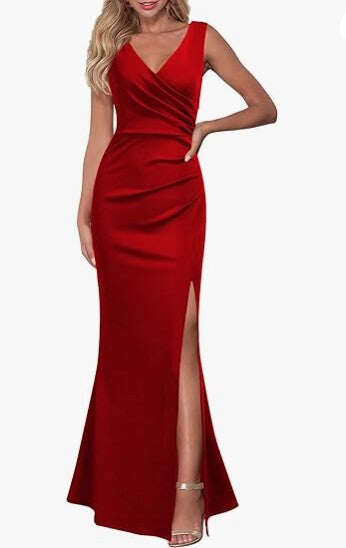 vestido feminino longo e emagrecedor com suspensórios