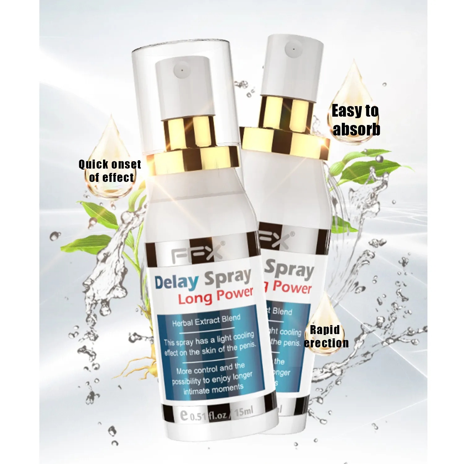 [FFX® Delayed Rapid Erection Spray] entra em vigor em 10 minutos, alcançando uma ereção rápida e durando até 3 horas durante o sexo. Melhorar efetivamente a impotência, ejaculação precoce, próstata e outras doenças