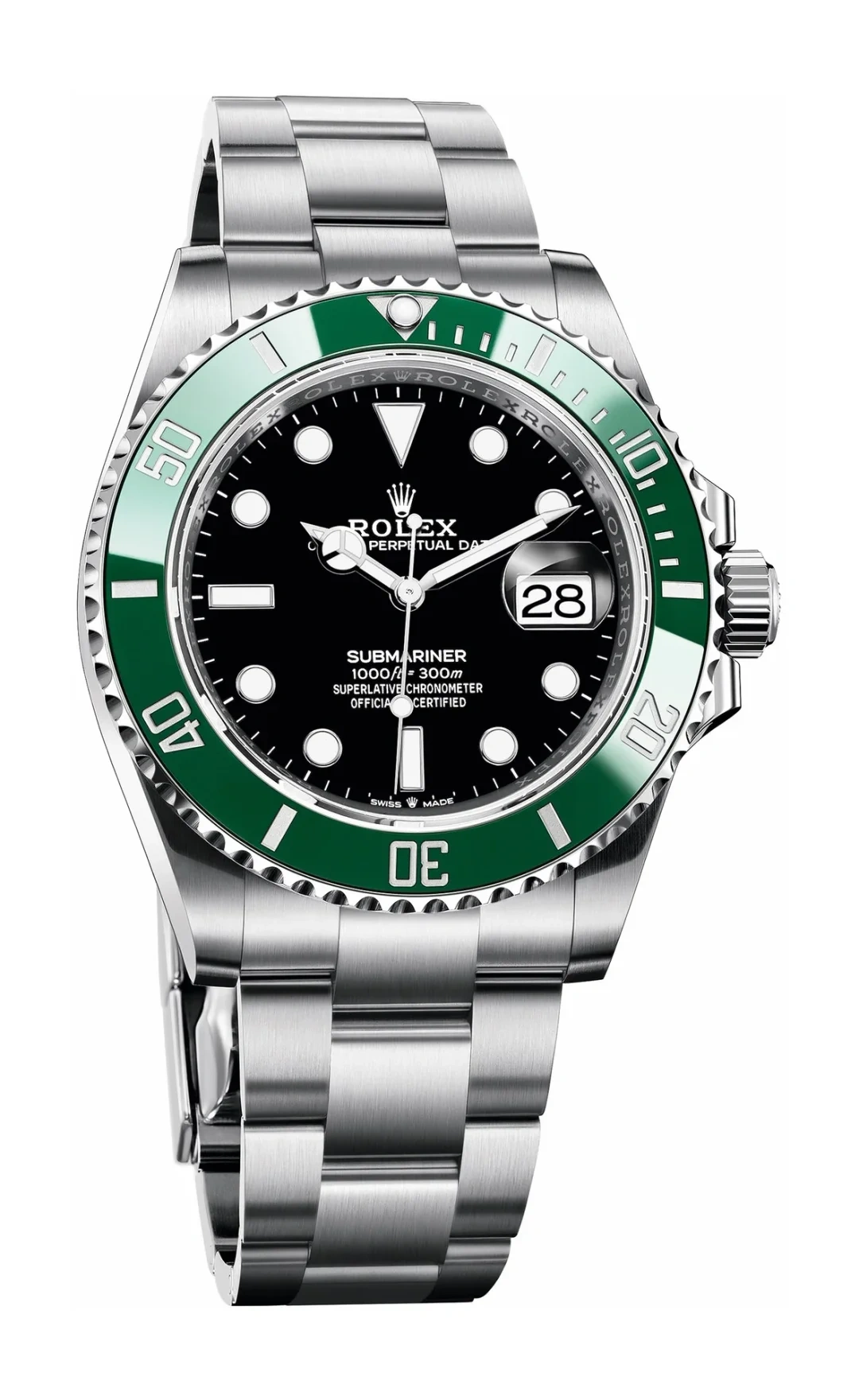 Rolex 126610LV Submariner ''Green Kermit'' - Novo