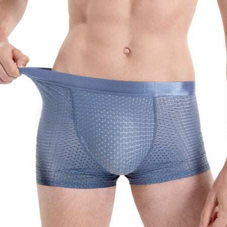 🔥ÚLTIMO DIA 49% DE DESCONTO🔥ROUPA ÍNTIMA MASCULINA RESPIRÁVEL DE SEDA GELADA DE NYLON