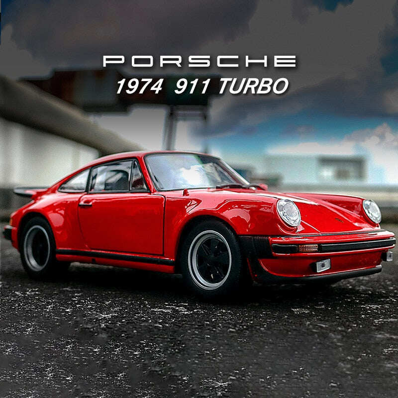 1:36 Porsche 911 Turbo 3.0 1974 Die Cast Model Car