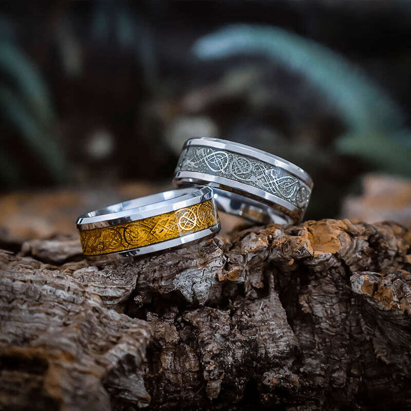 Декоративен пръстен Viking - неръждаема стомана