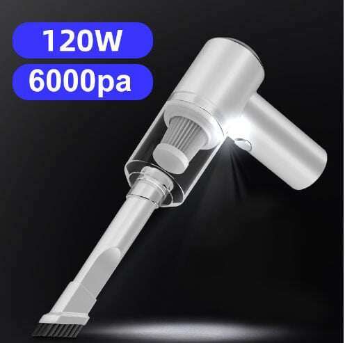 🔥Разпродажба от последния ден с 49% ОТСТЪПКА - Преносима безжична прахосмукачка за кола