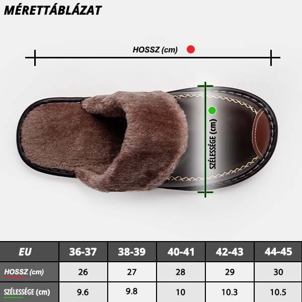 SNOOK® - PAPUCI TERMO PIELE