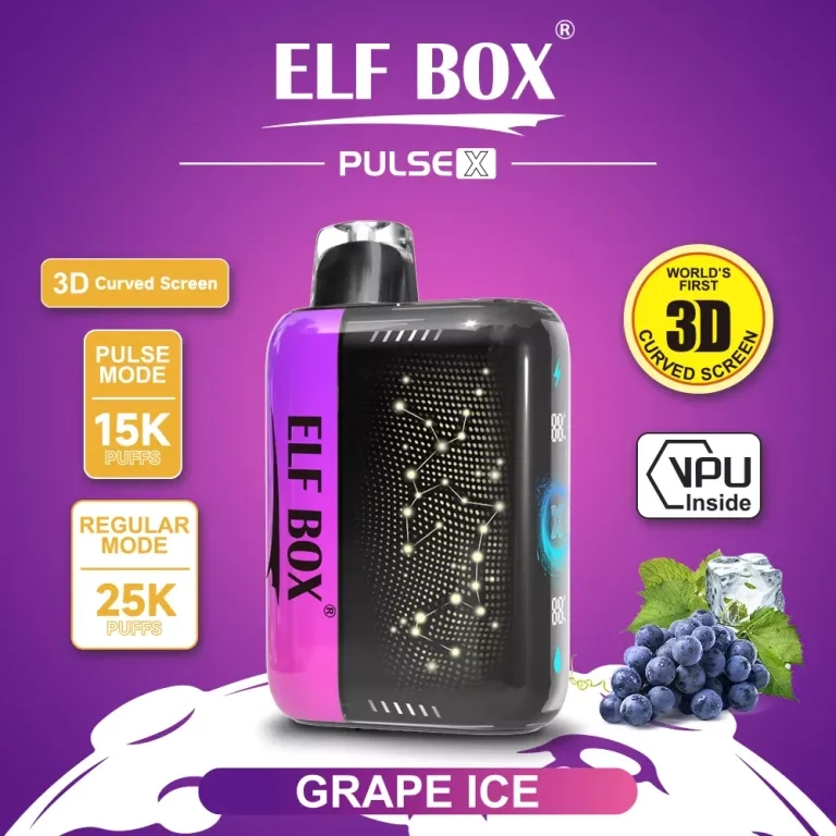 ELF BOX PULSE X 25000 Puffs Kiwi Passion Fruit_2