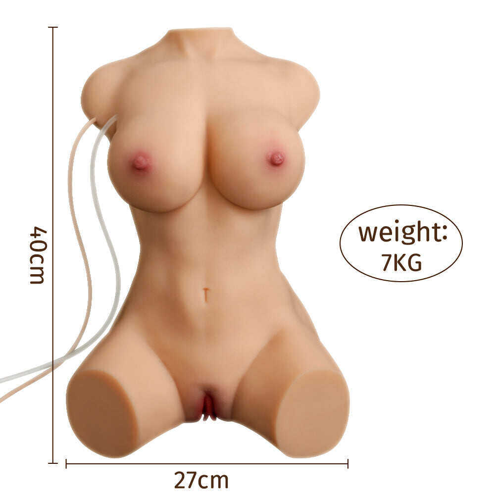 【WYSYŁAJ NATYCHMIAST】 MELIDA.2 SEXY DUŻA PIERŚ WIBRACYJNA SEKS LALKA 7 KG