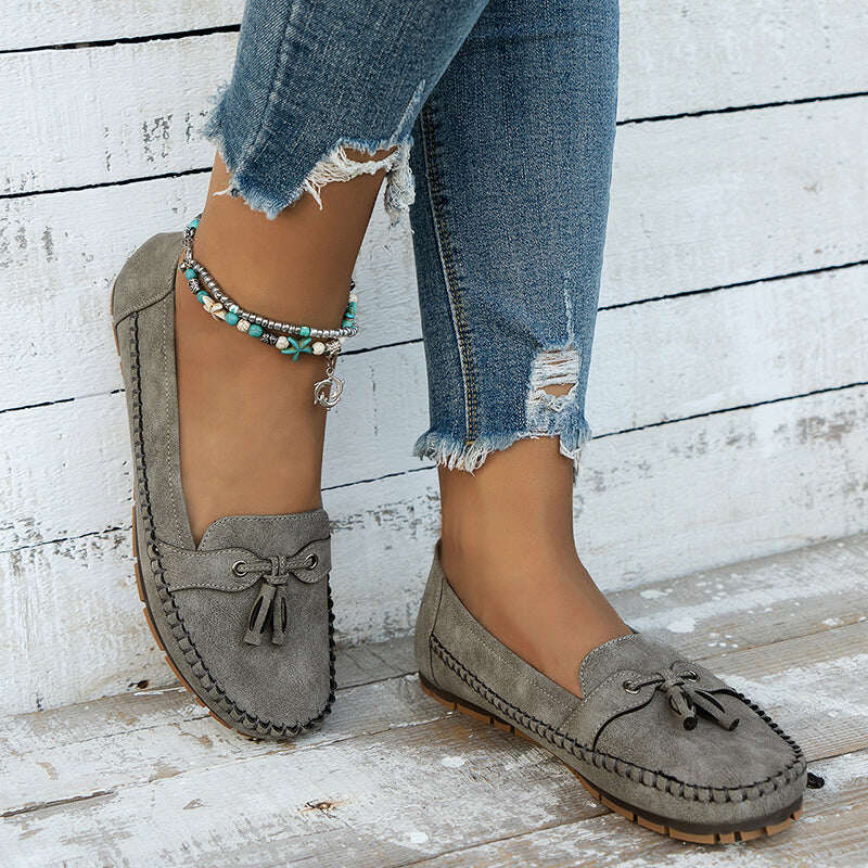 🔥 Oferta diária de 50% de desconto - Mocassins macios e confortáveis ​​em estilo feminino