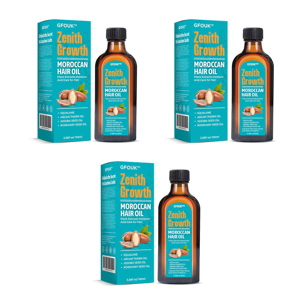 Óleo capilar marroquino GFOUK™ ZenithGrowth